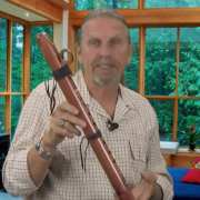 High Spirit Gebetsflöte Earth Tone in tiefem D - 432 Hz | aromatische Zeder