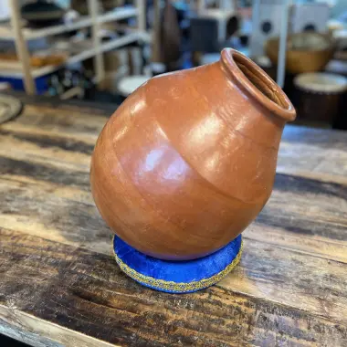 Ghatam in D# | Handgefertigte Tontopf Trommel – Die sprechende Erde