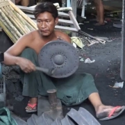Buckelgong aus Burma – Herzklang der alten Welt | ø 50 cm | B2 in 440 Hz