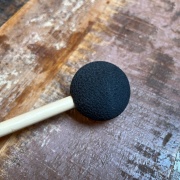 Hess Sound Doppelschlägel rund Kautschuk/Silikon/Filz