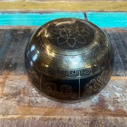 Klangschale Lebensblume | ø 20.8 cm | Ton ~ G | Erdrotation / Tageston  (194,18 Hz)