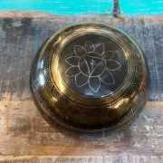 Klangschale Lebensblume | ø 20.8 cm | Ton ~ G | Erdrotation / Tageston  (194,18 Hz)