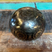 Klangschale Lebensblume | ø 19.8 cm | Ton ~ G | Erdrotation / Tageston  (194,18 Hz)