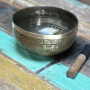 Klangschale  ø 22.5 cm mit Buddha Motiv
