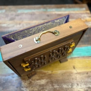 SALE | Teakholz Bass Shruti Box | Gross | 2. Oktaven Tonumfang C2–B3 in 440 Hz