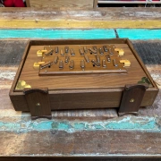 Teakholz Bass Shruti Box | Gross | 2. Oktaven Tonumfang C2–B3 in 440 Hz