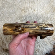 Okarina aus Wurzelstück | F in 432 Hz | Pentatonische Stimmung | ca. 18 cm