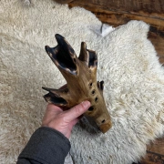 Okarina aus Aststück | E4 in 432 Hz | Pentatonische Stimmung | ca. 28 cm