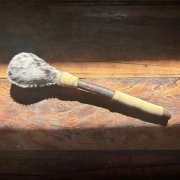 Rohhaut-Rassel Ziege, 29 cm