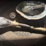 Rohhaut-Rassel Ziege, 29 cm