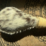 Rohhaut-Rassel Ziege, 29 cm