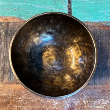 Tibetische Klangschale B/H 18 cm – Kronenchakra