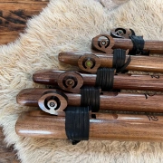 Chakra Flöten | Hohes C bis Bass C-Moll | Walnussholz | High Spirits