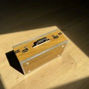 "Radha" Kirtan Reise Harmonium mit 3.25 Oktaven | Zedernholz Edition | 440 Hz