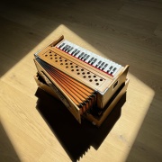 Radha Koffer Reise Harmonium mit 3.5 Oktaven