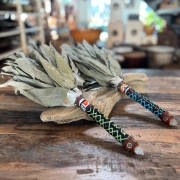 Shipibo Blätter Rassel | Traditioneller Klang des Amazonas