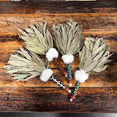 Shipibo Blätter Rassel | Traditioneller Klang des Amazonas