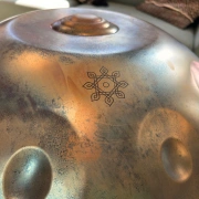 Handpan ShaktiPan | C Amara | 9 Klangfelder | 432 Hz - tief & harmonisch