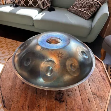 Handpan ShaktiPan | C Amara | 9 Klangfelder | 432 Hz - tief & harmonisch