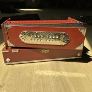 "Radha" Reise Harmonium mit 3¼ Oktaven | Zedernholz Edition | 440 Hz