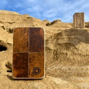 Cajon – Duo Louro | ION Percussion | fliessende Holzzeichnung