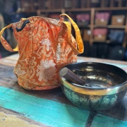 Klangschalen-Tasche aus Nepal