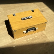 Reise Harmonium von "Radha" mit 2½  Oktaven | Zedernholz Edition | 440 Hz