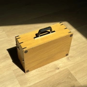 Reise Harmonium von "Radha" mit 2½  Oktaven | Zedernholz Edition | 440 Hz