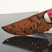 Obsidianmesser | Handgefertigt aus Hirschhorn & Mahogany Obsidian