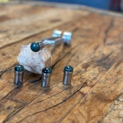 Stimmgabelaufsatz Kambaba Jaspis | 15 mm