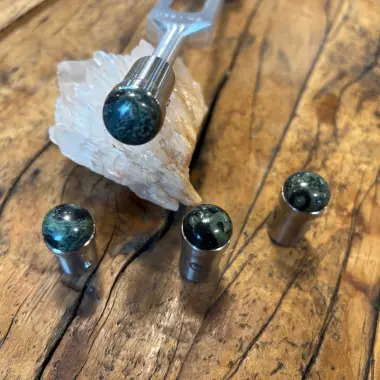 Stimmgabelaufsatz Kambaba Jaspis | 15 mm