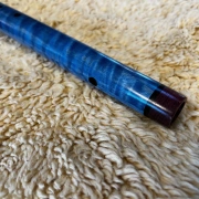 Gebetsflöte in G - 440Hz | Curly Ahorn  | Meisterstück von Miguel Medina