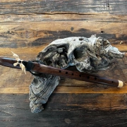 Gebetsflöte in B♭ | Indisches Palisanderholz | von Miguel Medina