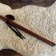 Gebetsflöte in G# - 440Hz | Bubinga Holz |  Meisterstück von Miguel Medina