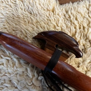 Gebetsflöte in G# - 440Hz | Bubinga Holz |  Meisterstück von Miguel Medina