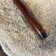 Gebetsflöte in G# - 440Hz | Bubinga Holz |  Meisterstück von Miguel Medina