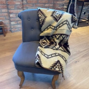 Alpaka Wolldecke | Baby Brown