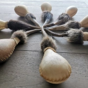 Schamanen Rassel aus Rohhaut | M