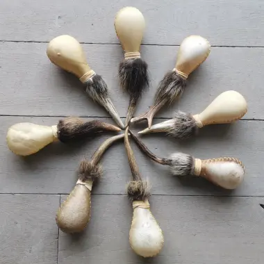 Schamanen Rassel aus Rohhaut | M