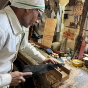 "Radha" Harmonium mit 3¼ Oktaven | Zedernholz Edition | 440 Hz