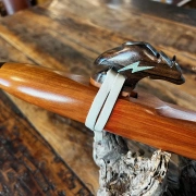 Gebetsflöte in B-Moll | Red Heart Holz | von Miguel Medina