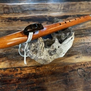 Gebetsflöte in B-Moll | Red Heart Holz | von Miguel Medina