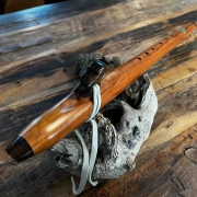 Gebetsflöte in B-Moll | Red Heart Holz | von Miguel Medina