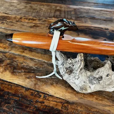 Gebetsflöte in B-Moll | Red Heart Holz | von Miguel Medina