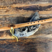 Gebetsflöte in E-Moll | Otter Windblock | Perlholz | Miguel Medina