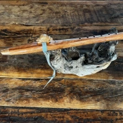 Gebetsflöte in E-Moll | Schildkröten Windblock | Padouk | Miguel Medina