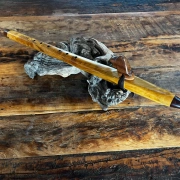 Gebetsflöte in D-Moll | Büffel Windblock | Palisander | Miguel Medina