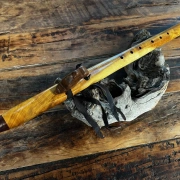 Gebetsflöte in D-Moll | Büffel Windblock | Palisander | Miguel Medina