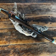 Gebetsflöte in G-Moll | Bären Windblock | Ziricote Holz | Miguel Medina