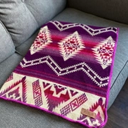 Alpaka Wolldecke | Baby Pink | Small